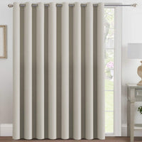 H.VERSAILTEX Room Darkening Curtains for Living Room Blackout Thermal Insulated Energy Efficient Winow Treatment Extra Long Curtains/Drapes, Grommet Top, One Panel