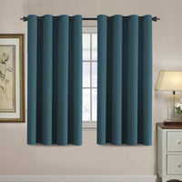 H.VERSAILTEX Room Darkening Curtains for Living Room Blackout Thermal Insulated Energy Efficient Winow Treatment Extra Long Curtains/Drapes, Grommet Top, One Panel