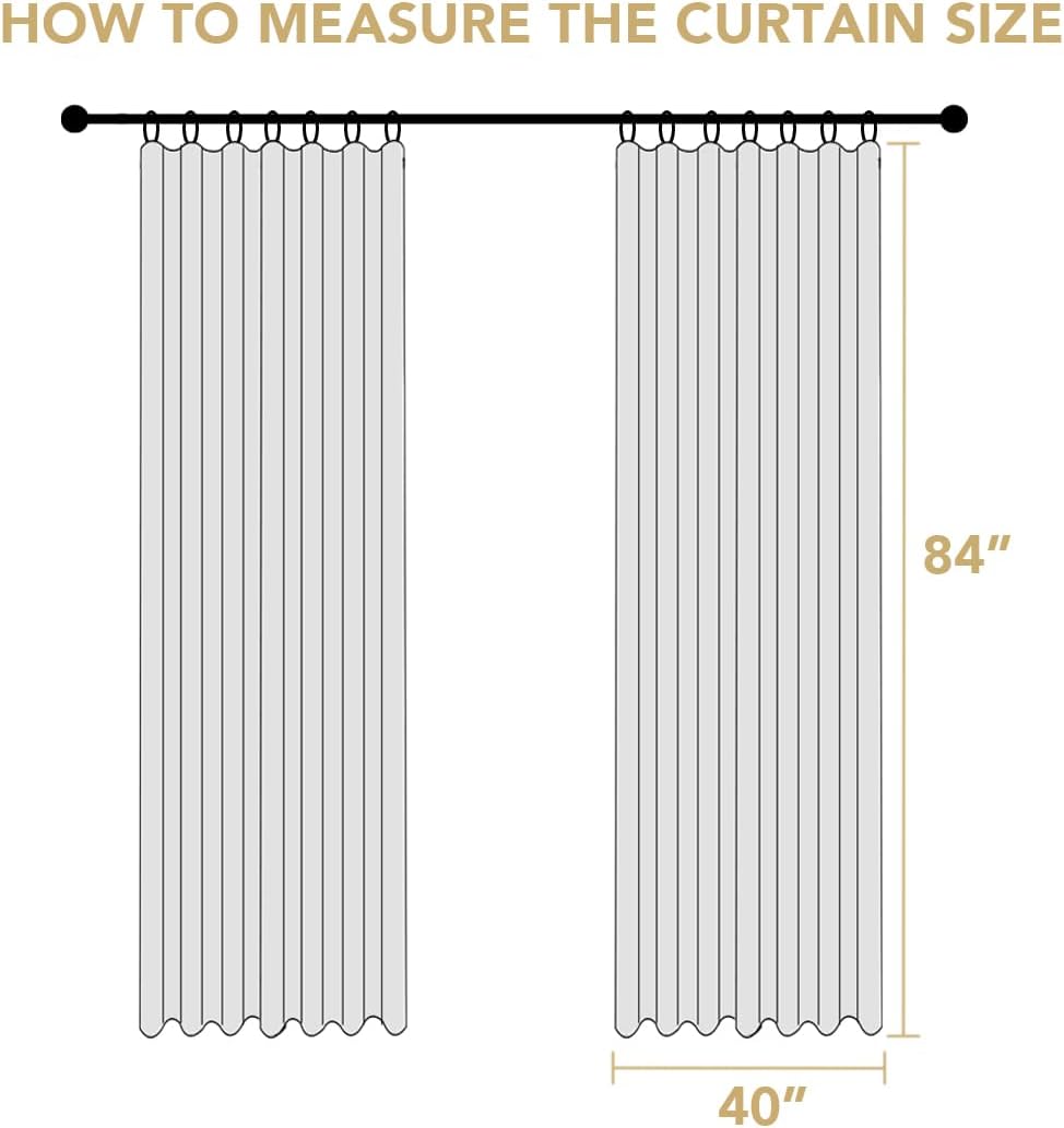 H.VERSAILTEX Pinch Pleated Blackout Curtains – Linen Chenille, Thermal Insulated, 2 Panels