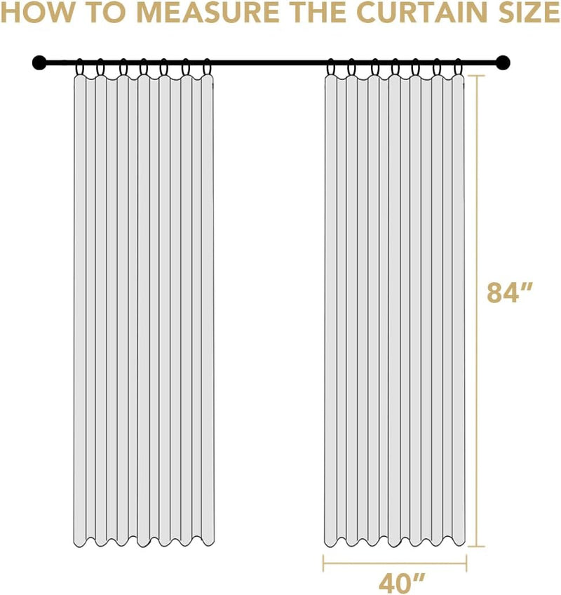 H.VERSAILTEX Pinch Pleated Blackout Curtains – Linen Chenille, Thermal Insulated, 2 Panels