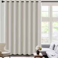 2pcs H.VERSAILTEX Light Blocking Curtain for Living Room Thermal Insulated Window Treatment Panel/Drape for Dining Room, Elegant Soft Curtain for Bedroom Grommet Top One Panel