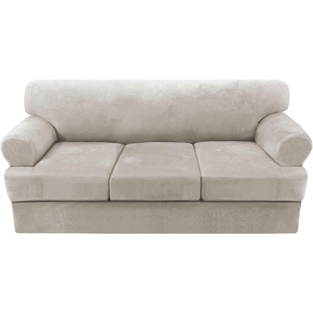 Sofa Slipcovers Thick Velvet Couch Cover Stretch T Cushion Sofa Covers Individual T Cushion Covers,