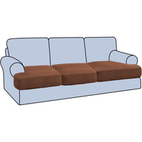 Stretch T Cushion Sofa Slipcovers Individually Sofa Cushion Covers Jacquard Fabric