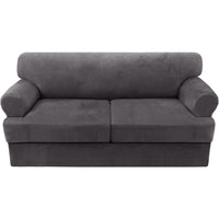 Sofa Slipcovers Thick Velvet Couch Cover Stretch T Cushion Sofa Covers Individual T Cushion Covers,