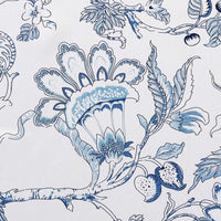 Turquoize Blackout Curtains 2 Panels Set Floral Print Drapes for Bedroom Thermal Insulated Grommet Window Curtain for Living Room(52"x 108",Antique Green Floral)