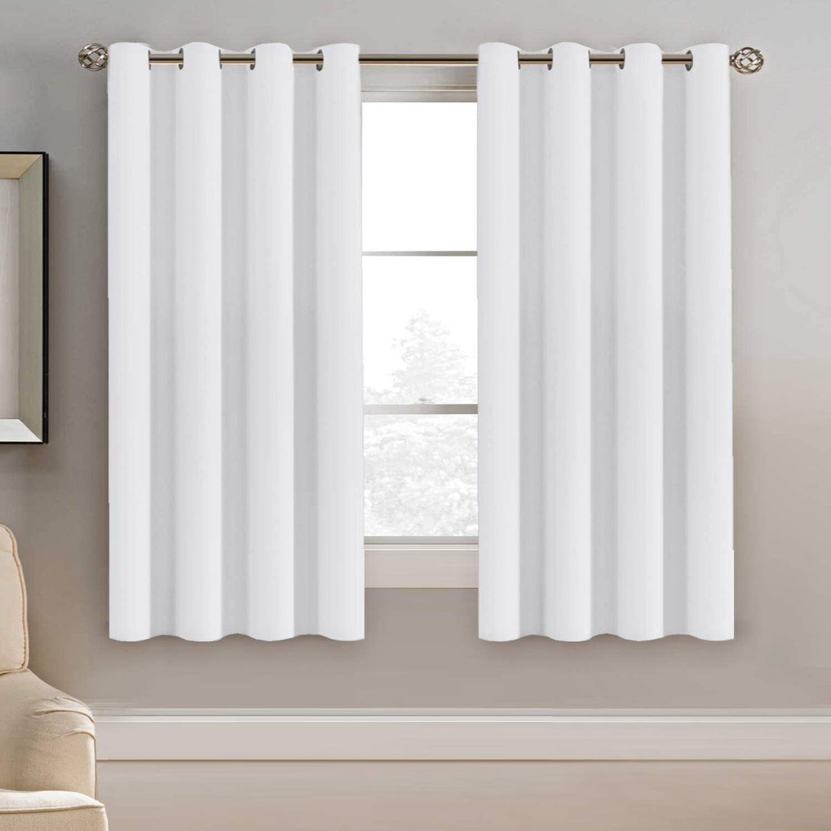 H.VERSAILTEX Doorway Curtain Blackout Closet Door Curtain Room Divider