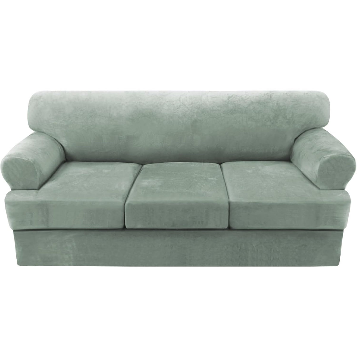 Sofa Slipcovers Thick Velvet Couch Cover Stretch T Cushion Sofa Covers Individual T Cushion Covers,