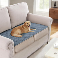 H.VERSAILTEX Chenille Couch Cover Fuzzy Sofa Cover Anti Slip Washable with Strap for Pets