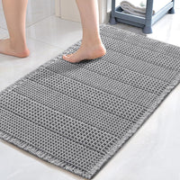 H.VERSAILTEX Absorbent Non-Slip Waffle Bath Mat – Quick Dry & Machine Washable