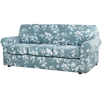 H.VERSAILTEX Super Stretch Sofa Covers 3 Piece Set Soft Thick Individual Cushion Covers Pet Friendly