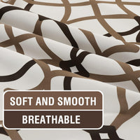 H.VERSAILTEX Blackout Curtains for Bedroom Printed Design 96 Inch Thermal Insulated 2 Panels