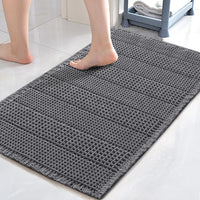 H.VERSAILTEX Absorbent Non-Slip Waffle Bath Mat – Quick Dry & Machine Washable