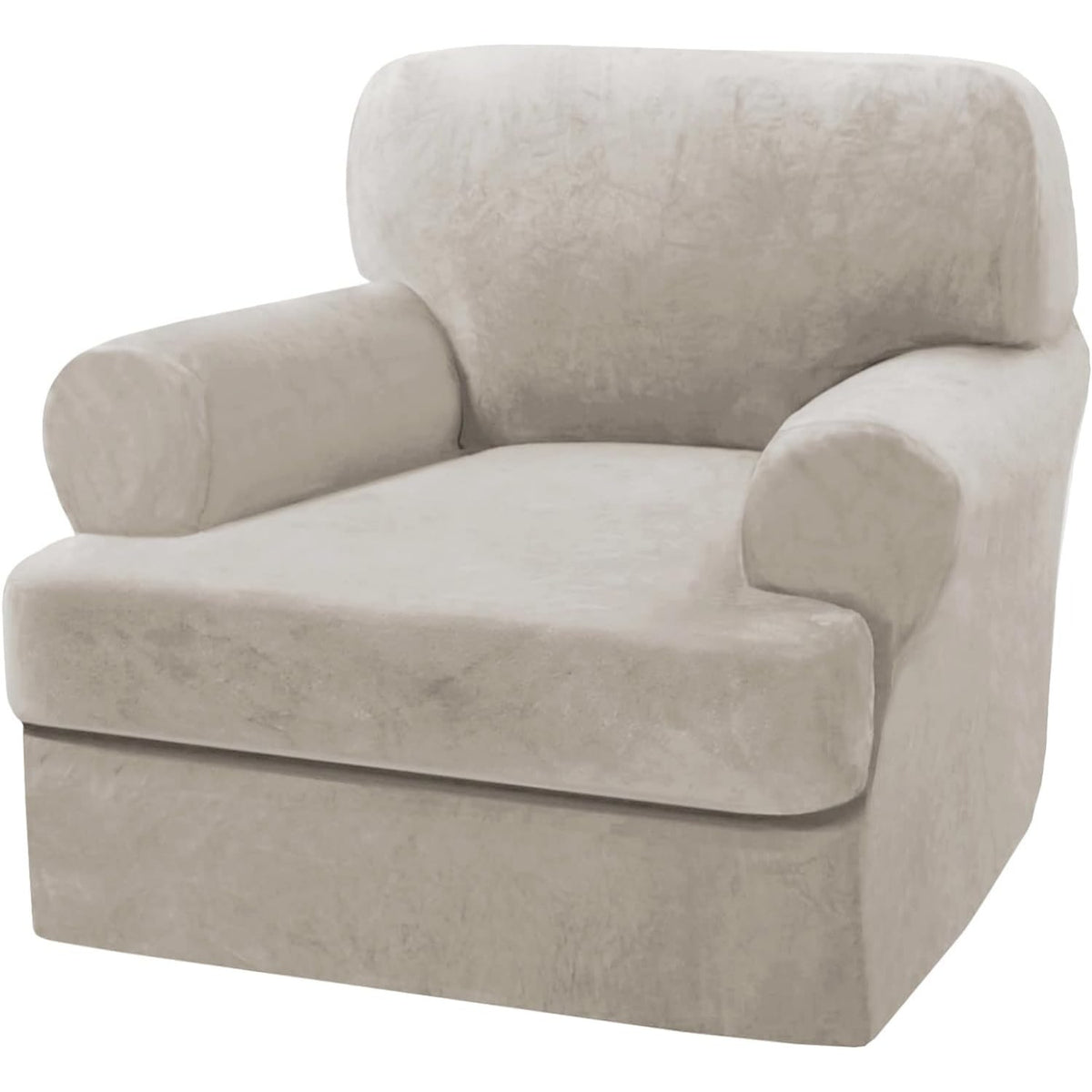 Sofa Slipcovers Thick Velvet Couch Cover Stretch T Cushion Sofa Covers Individual T Cushion Covers,
