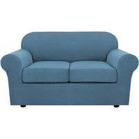 4 Piece Stretch Couch Covers for Cushion Couch Sofa Furniture Slipcovers
