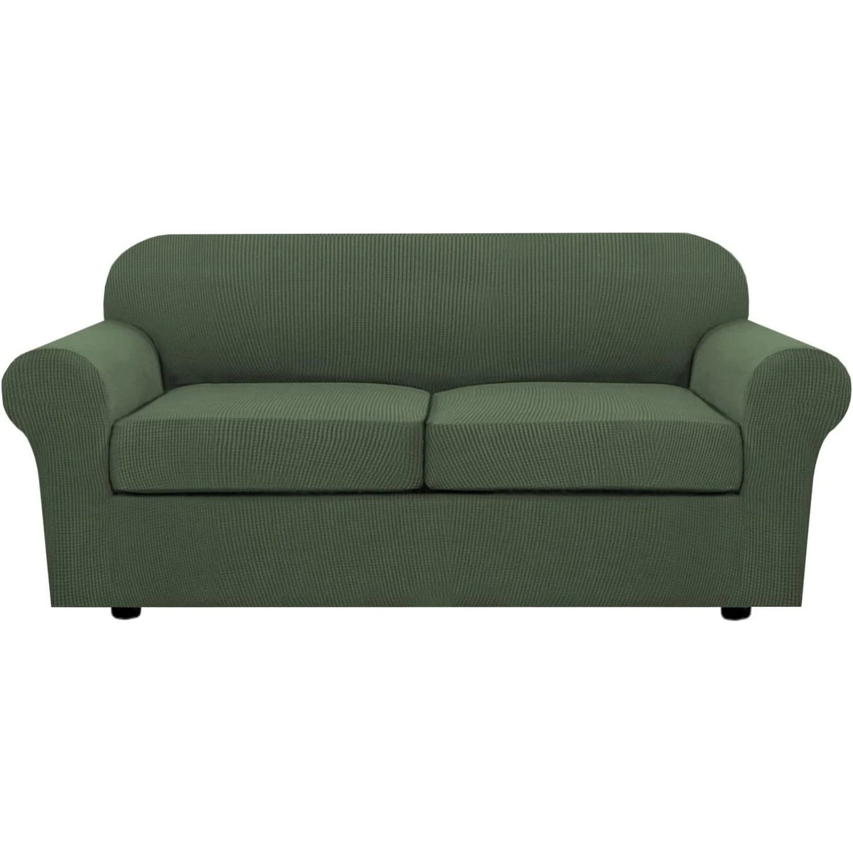 4 Piece Stretch Couch Covers for Cushion Couch Sofa Furniture Slipcovers
