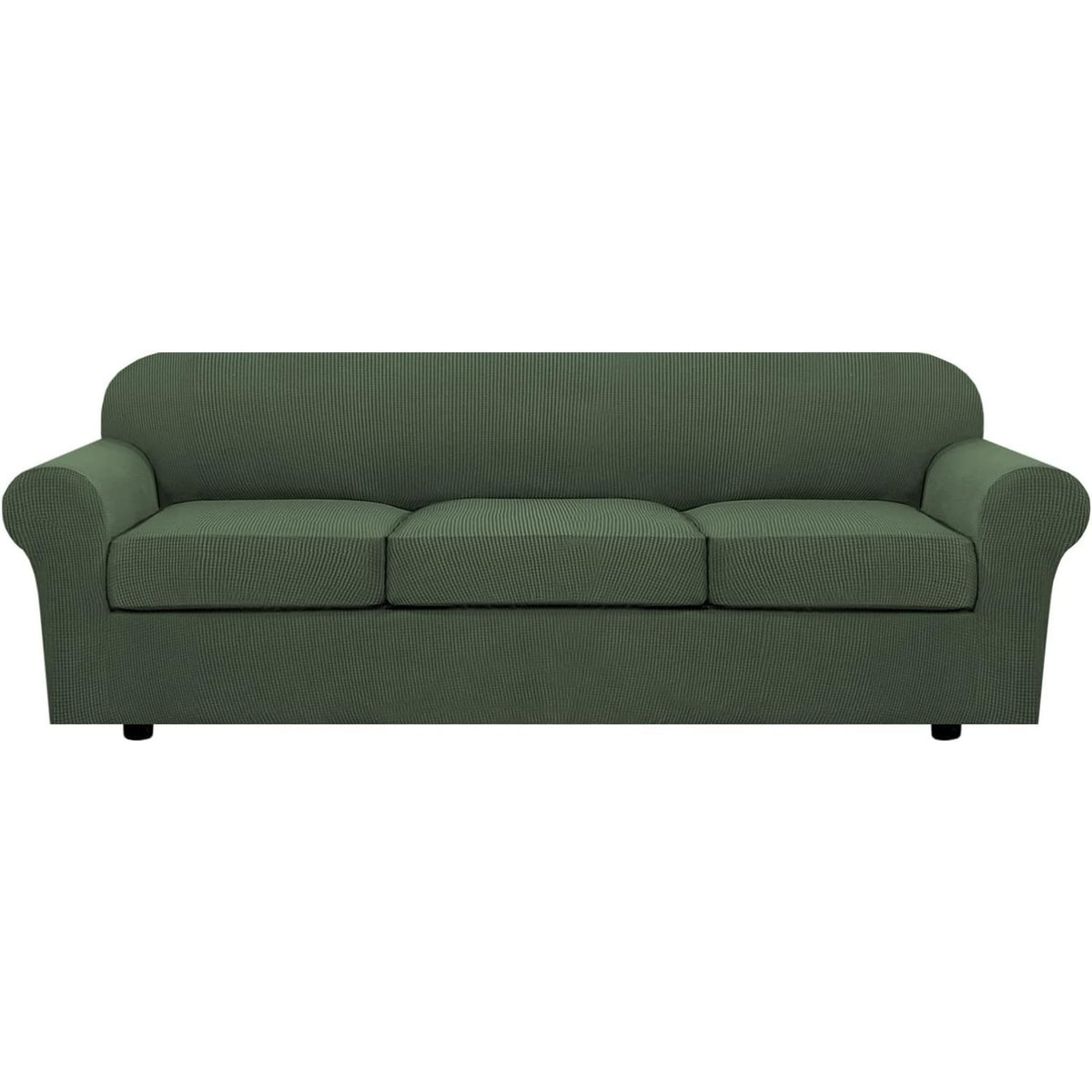 4 Piece Stretch Couch Covers for Cushion Couch Sofa Furniture Slipcovers