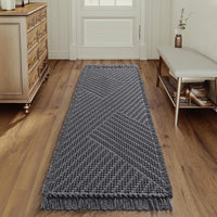 H.VERSAILTEX Waffle Boho Bath Mat – Super Absorbent, Non-Slip & Quick Dry