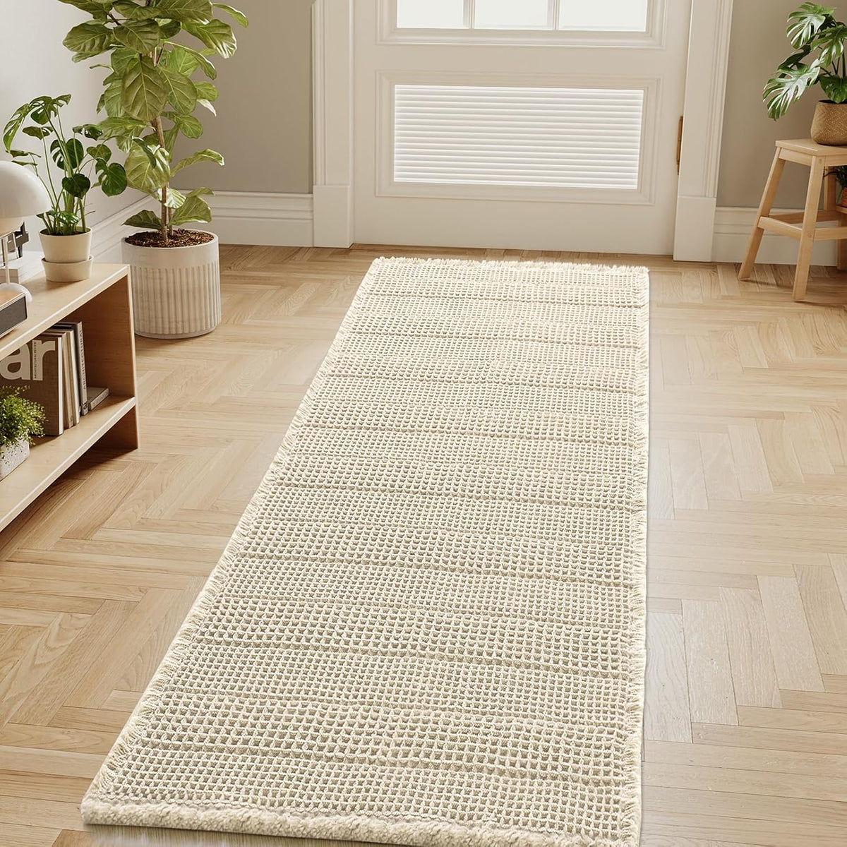 H.VERSAILTEX Absorbent Non-Slip Waffle Bath Mat – Quick Dry & Machine Washable