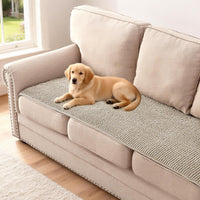 H.VERSAILTEX Thick Chenille Sofa Cover for Dogs & Pets – Soft, Anti-Slip Design