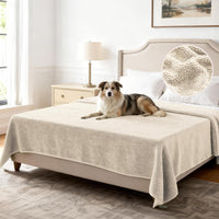 H.VERSAILTEX Non Slip Chenille Pet Couch Cover Thick Soft Washable Sofa Protector