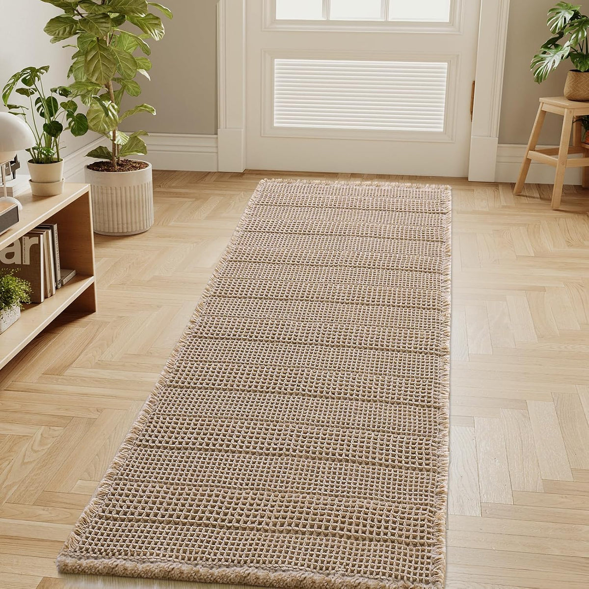 H.VERSAILTEX Absorbent Non-Slip Waffle Bath Mat – Quick Dry & Machine Washable