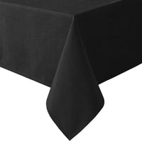 Linen Textured Table Cloths Premium Solid Tablecloth Spill-Proof Waterproof Table Cover