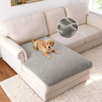 H.VERSAILTEX Non Slip Chenille Pet Couch Cover Thick Soft Washable Sofa Protector