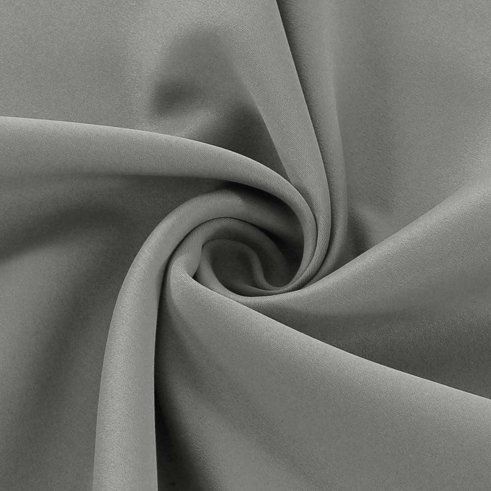 Turquoize Classic 100% Blackout Curtains, Sage Solid Print, 2 Panels, 42 x 63 In