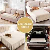 H.VERSAILTEX Chenille Pet Couch Cover – Non-Slip Sofa Protector for Dogs & Pets