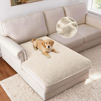 H.VERSAILTEX Chenille Pet Couch Cover – Non-Slip Sofa Protector for Dogs & Pets