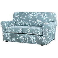 H.VERSAILTEX Super Stretch Sofa Covers 3 Piece Set Soft Thick Individual Cushion Covers Pet Friendly