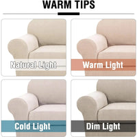 4 Piece Stretch Couch Covers for Cushion Couch Sofa Furniture Slipcovers