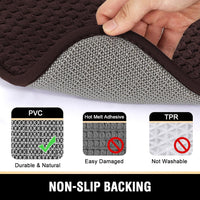 H.VERSAILTEX Memory Foam Bath Mat Rug Quick Drying Bathroom Rug for Floor