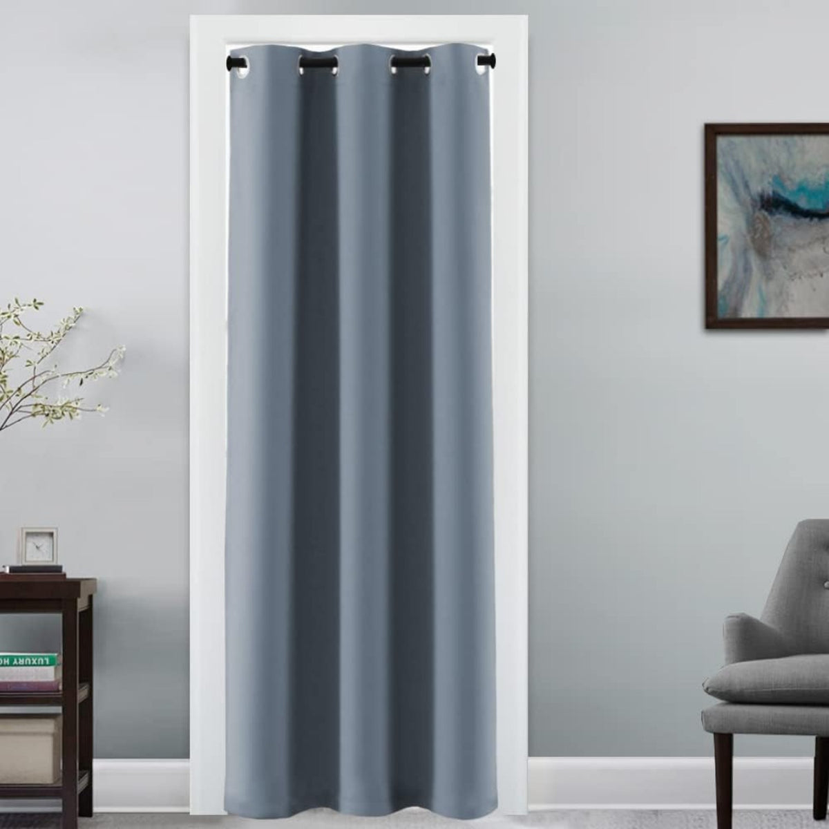 H.VERSAILTEX Doorway Curtain Blackout Closet Door Curtain Room Divider
