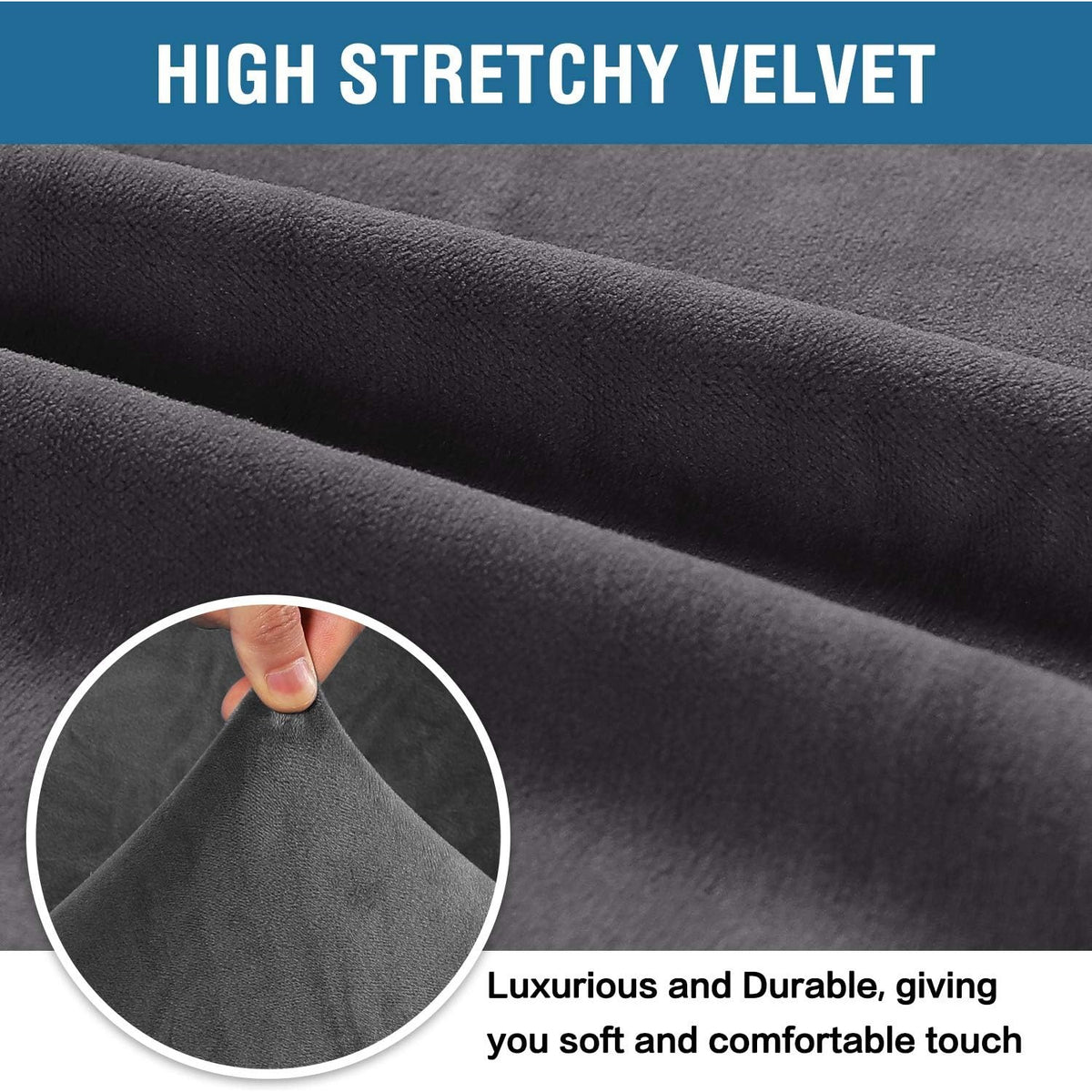 Stretch Velvet Sofa Covers for Cushion Couch Covers Sofa Slipcovers Furniture Protector