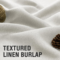 H.VERSAILTEX Farmhouse Boho Curtains for Living Room 90% Blackout Energy Efficient Grommet 2 Panels