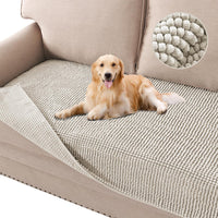 H.VERSAILTEX Thick Chenille Sofa Cover for Dogs & Pets – Soft, Anti-Slip Design