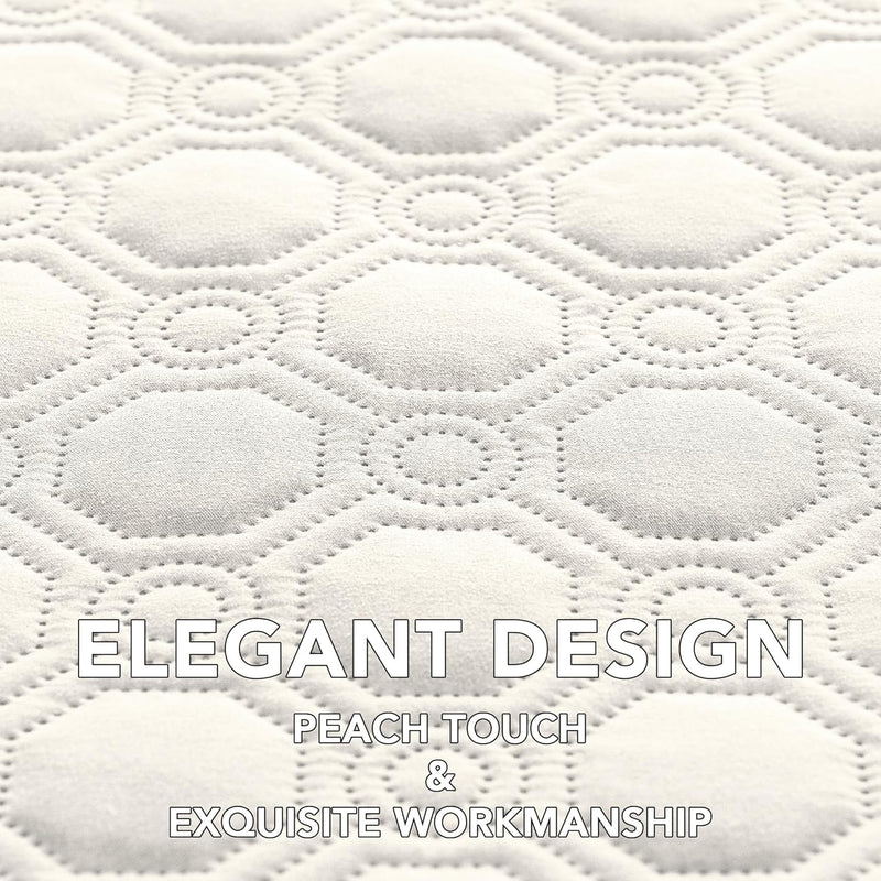 H.VERSAILTEX 100% Waterproof Recliner Chair Covers, Recliner Covers Non-Slip Stay in Place, Thick Cover for Recliner Chair with Pocket, Dog Couch Cover Protector Washable(Beige, 28")