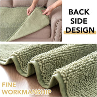 H.VERSAILTEX Non Slip Chenille Pet Couch Cover Thick Soft Washable Sofa Protector
