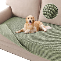 H.VERSAILTEX Thick Chenille Sofa Cover for Dogs & Pets – Soft, Anti-Slip Design
