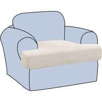 Stretch T Cushion Sofa Slipcovers Individually Sofa Cushion Covers Jacquard Fabric
