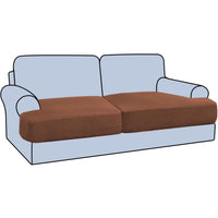 Stretch T Cushion Sofa Slipcovers Individually Sofa Cushion Covers Jacquard Fabric