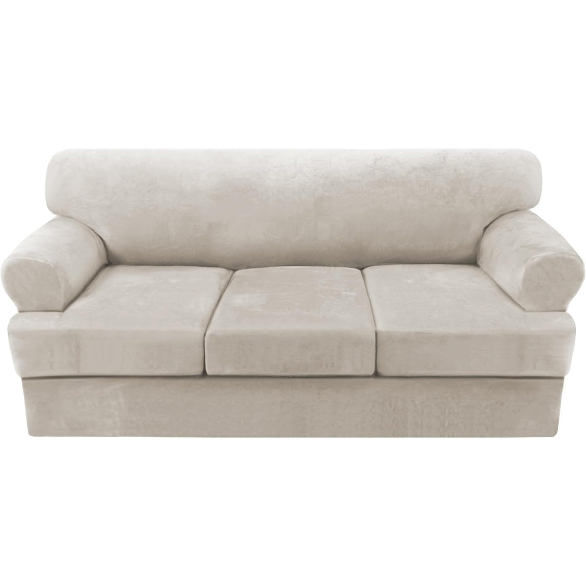 Sofa Slipcovers Thick Velvet Couch Cover Stretch T Cushion Sofa Covers Individual T Cushion Covers,