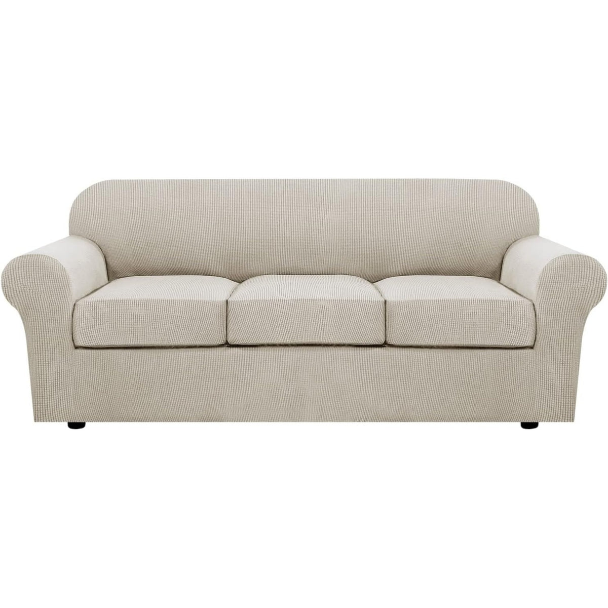 4 Piece Stretch Couch Covers for Cushion Couch Sofa Furniture Slipcovers