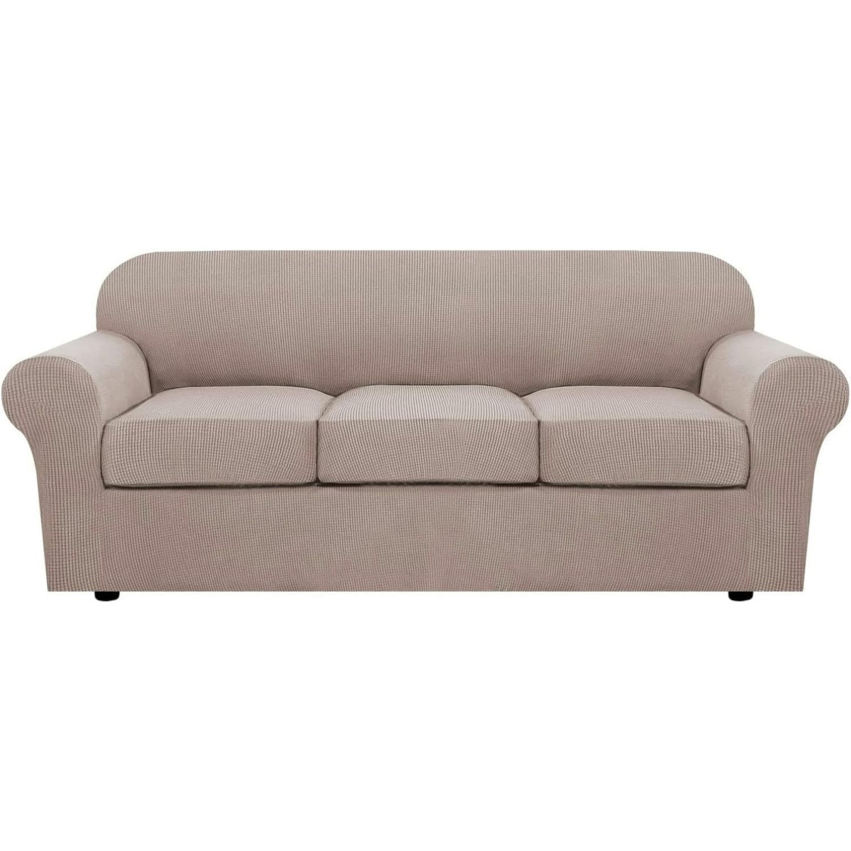 4 Piece Stretch Couch Covers for Cushion Couch Sofa Furniture Slipcovers