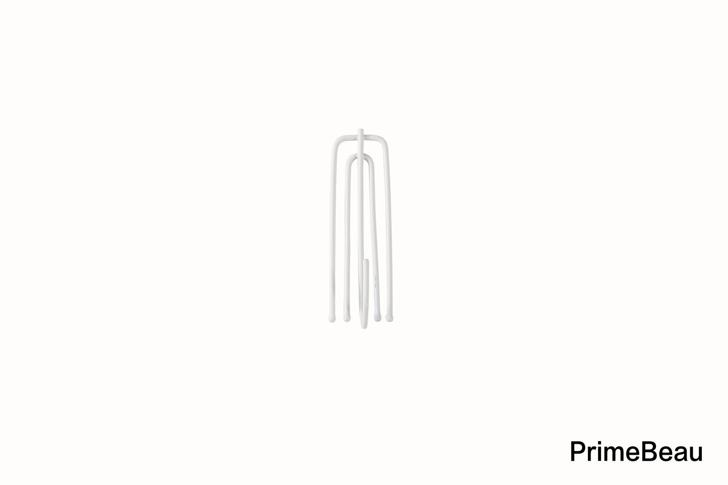 PrimeBeau Metal Shower Curtain Hooks, The Axis Collection