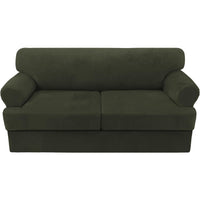 Sofa Slipcovers Thick Velvet Couch Cover Stretch T Cushion Sofa Covers Individual T Cushion Covers,