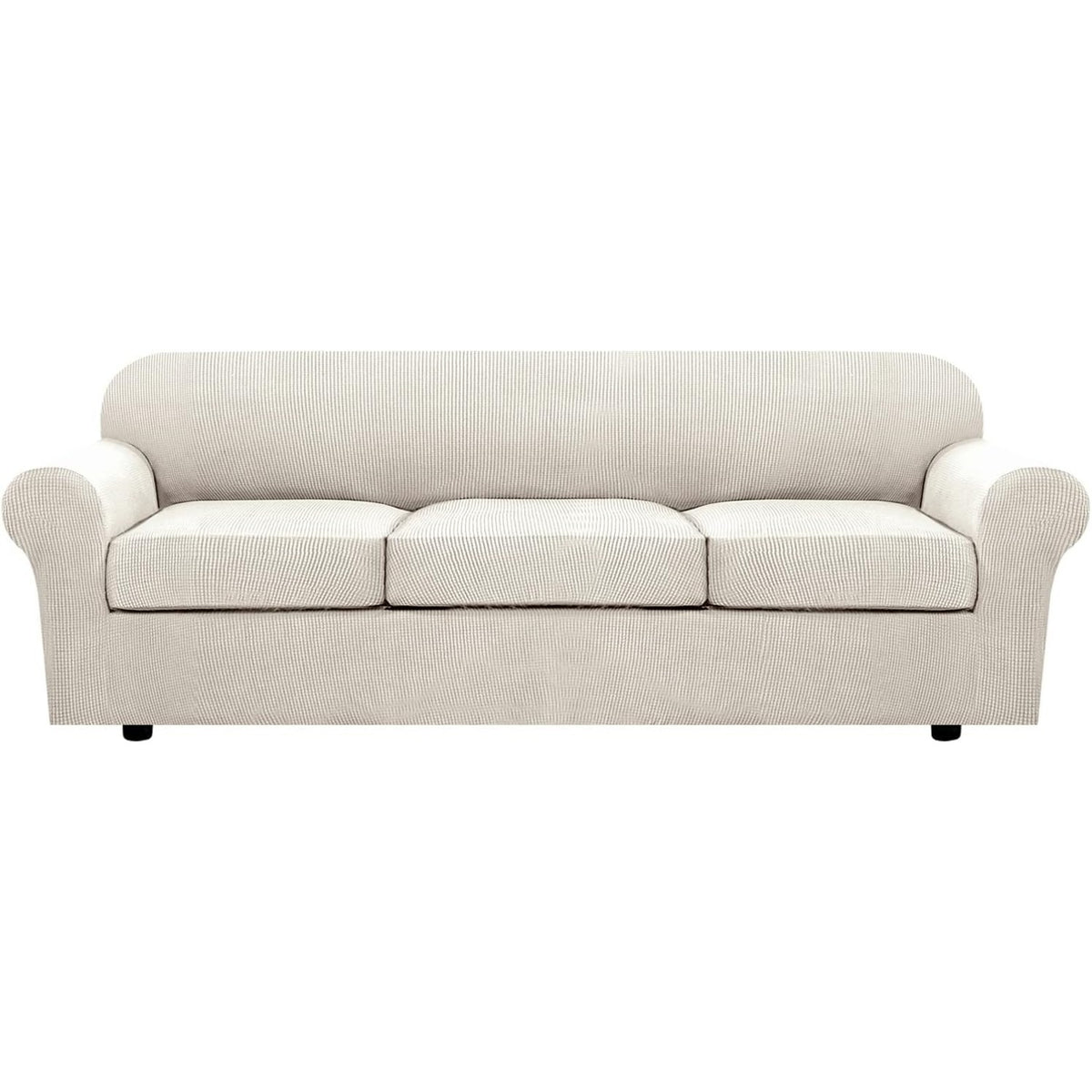4 Piece Stretch Couch Covers for Cushion Couch Sofa Furniture Slipcovers