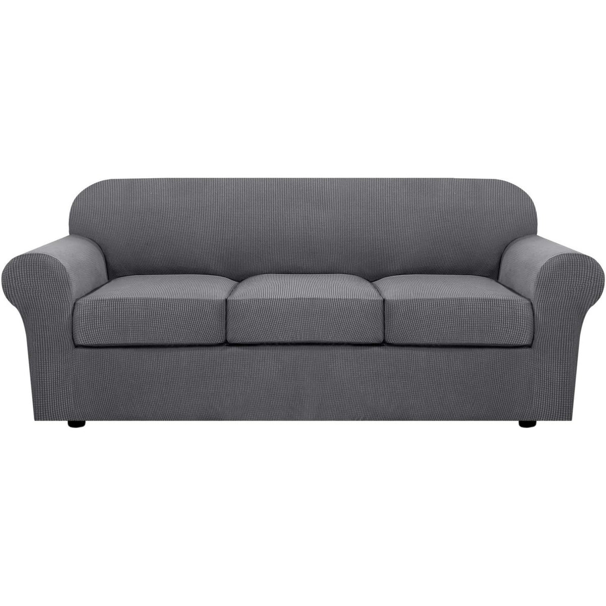 4 Piece Stretch Couch Covers for Cushion Couch Sofa Furniture Slipcovers