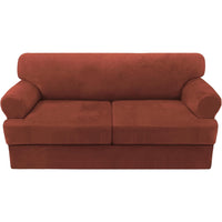 Sofa Slipcovers Thick Velvet Couch Cover Stretch T Cushion Sofa Covers Individual T Cushion Covers,